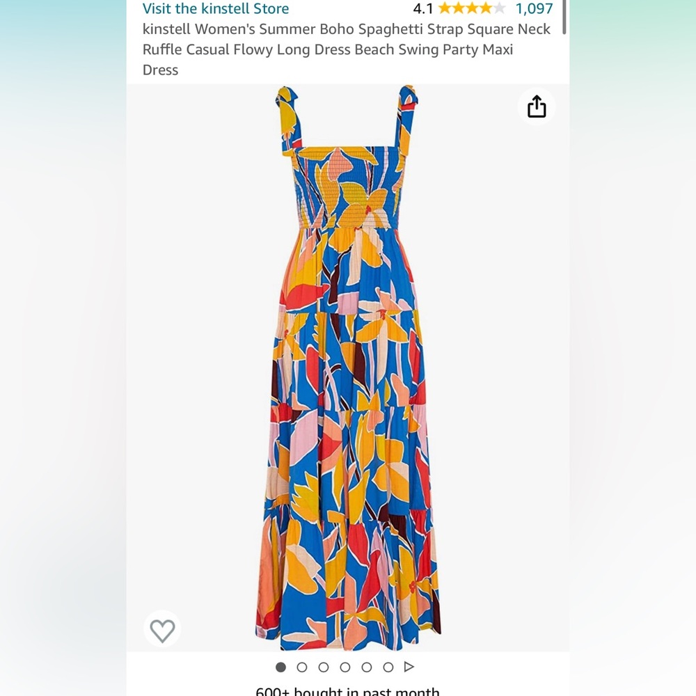 Kinstell via Amazon maxi dress! Soooo cute.